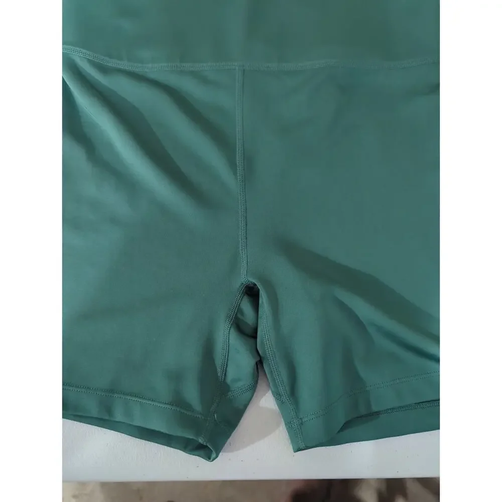 Nike Kids Girl's Green Dri-FIT Scoop Neck Sleeveless Unitard Romper Size XL